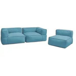 BOBOCHIC Canapé de jardin modulable GIULIA avec bâche de protection, 2...Vendu parbobochic-paris