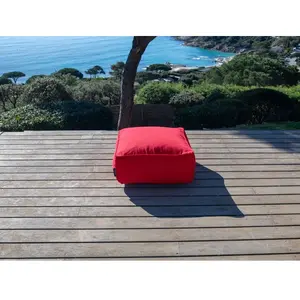 BOBOCHIC Pouf pour canapé de jardin modulable GIULIA avec bâche de pro... pas cher