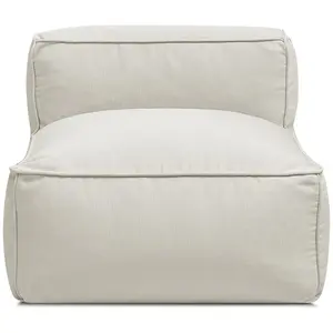 BOBOCHIC Chauffeuse 1 place sans accoudoir pour canapé de jardin modul...
