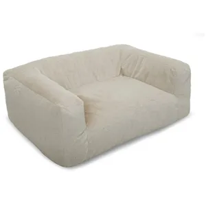 Panier pour chien SALTO tissu imitation fourrure Beige   BOBOCHIC TUVendu parbobochic-paris