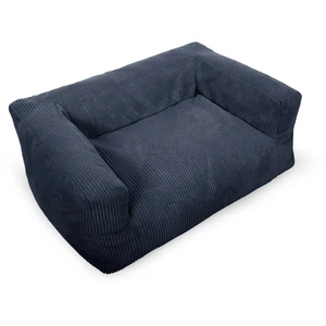 Panier pour chien SALTO velours côtelé bleu foncé xl (120 cm) BOBOCHICVendu parbobochic-paris