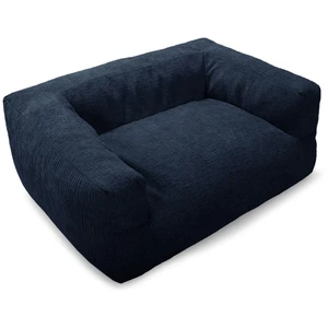 Panier pour chien SALTO tissu texturé bleu foncé xxl (140 cm) BOBOCHIC pas cher