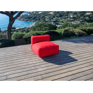 BOBOCHIC Chauffeuse 1 place sans accoudoir pour canapé de jardin modulable GIUL... pas cher