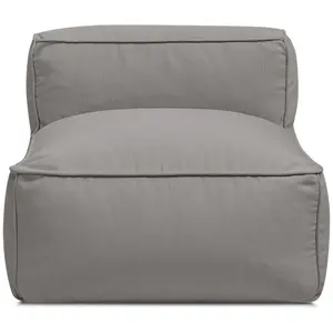 BOBOCHIC Chauffeuse 1 place sans accoudoir pour canapé de jardin modul... pas cher