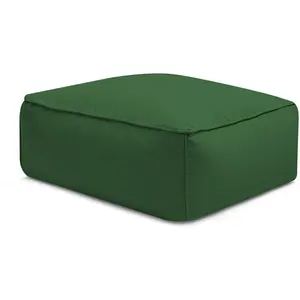 Pouf pour canapé de jardin modulable GIULIA avec bâche de protection v...