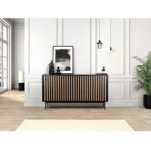 Comparateur de prix : Bobochic - Buffet Buffet 3 portes 150 cm corneille tasseaux pin massif