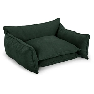 Panier pour chien PLUTO tissu texturé vert l (84 cm) BOBOCHIC pas cher