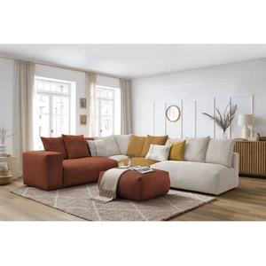 BOBOCHIC Canapé d'angle fixe modulable VOLTAIRE avec 2 chauffeuses 2 places, 1 ... pas cher