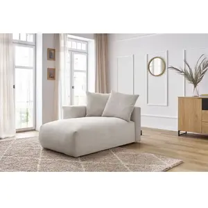 Méridienne avec accoudoir pour canapé modulable VOLTAIRE Bobochic pas cher