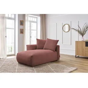 Méridienne avec accoudoir pour canapé modulable VOLTAIRE Bobochic pas cher
