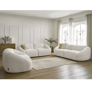Comparateur de prix : Canapé droit fixe Bobochic Ensemble canapé droit fixe 3 + 2 places + f...