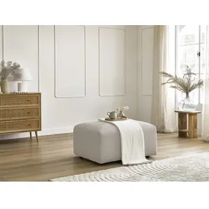 Bobochic pouf tina velours côtelé beige TINAVendu parbobochic-paris