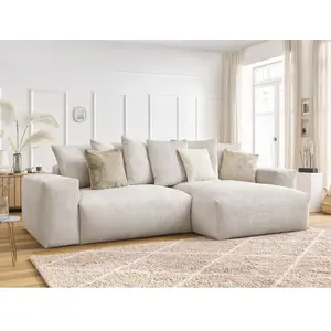 Canapé d'angle réversible convertible coffre VOLTAIRE Bobochic pas cher