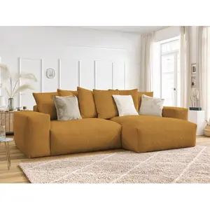 Canapé d'angle réversible convertible coffre VOLTAIRE Bobochic pas cher