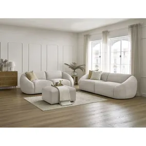Canapé droit fixe Bobochic Ensemble canapé droit fixe 3 + 2 places tin... pas cher
