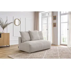 Chauffeuse 2 places sans accoudoir pour canapé modulable VOLTAIRE Bobochic pas cher