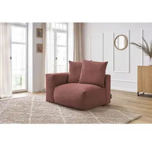 Chauffeuse 1 place avec accoudoir pour canapé modulable VOLTAIRE Bobochic pas cher
