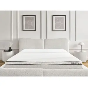 Matelas TELIO 22 cm mousse haute densité + mémoire de forme Bobochic pas cher