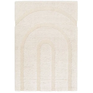 Bobochic tapis poils longs alba motif abstrait 120x170 ALBA pas cher