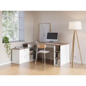 Bobochic bureau d'angle gauche prague PRAGUE pas cher
