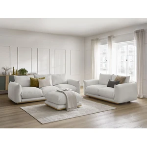 Canapé droit convertible déplimousse NEYO tissu texturé Bobochic pas cher