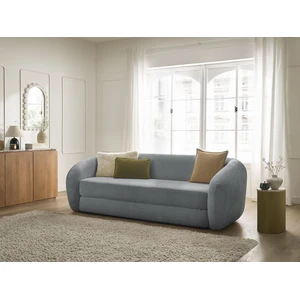 Canapé droit convertible déplimousse NEYO tissu texturé Bobochic pas cher