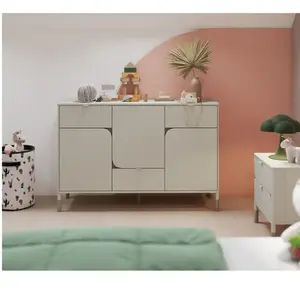 Bobochic ensemble boreo avec commode 130 cm et chevet 2 tiroirs BOREOVendu parbobochic-paris