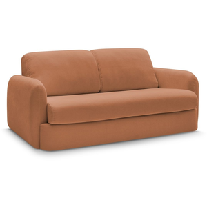 Comparateur de prix : Canapé droit convertible ouverture express JAURES orange 160x195  BOBO...