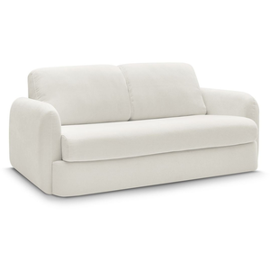 BOBOCHIC Canapé droit convertible ouverture express JAURES beige 160x195 BOBOC... pas cher