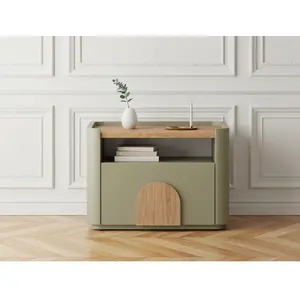 Comparateur de prix : Table de chevet 1 tiroir ENYRA vert BOBOCHIC