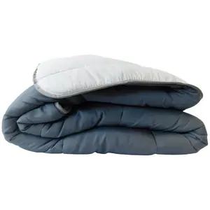 Couette Bobochic Couette bicolore en fibres recyclées 300gr/m2 220x240 pas cher