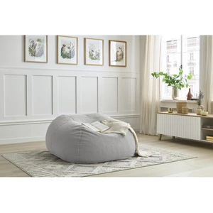 Pouf ultra moelleux MERIBEL tissu imitation fourrure Bobochic pas cher