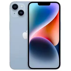 Apple Iphone 14 256go Bleu Reconditionne Grade A+ Batterie Neuve pas cher