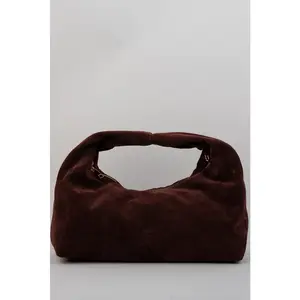 1987 by Abaco - Sac à bandouliere suède Raze marron - 42 X 35 X 8 cm O...