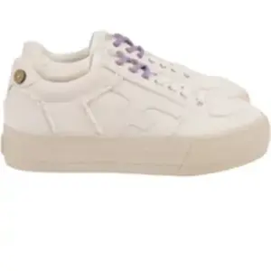 Tennis basses coton WALNUT PLATFORM Faguo pas cher