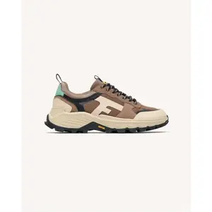 Baskets Faguo Hazel Monstera Beige 40 S26CG9209-CAM01 pas cher