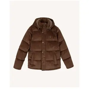 Faguo - Neuillay Woven - Doudoune homme Cognac - S pas cher