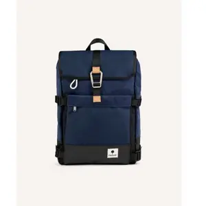 Faguo - Commuter 2.0 Woven - Sac à dos urbain Navy - Taille unique pas cher