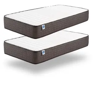 NATURALEX Pack de 2 matelas 80x190 cm - Blue Latex - Mousse HR pas cher