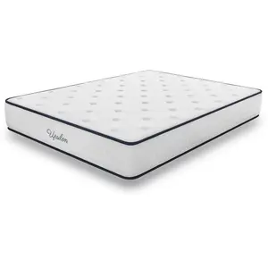 Cosmos Matelas 135x190 cm - Épais 30 cm - Blue Latex, Mousse HR pas cher