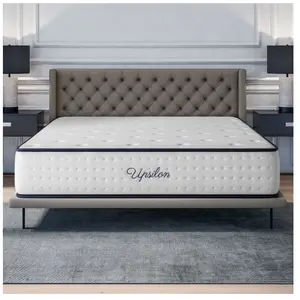 Cosmos Matelas UPSILON 160x200 cm-Epaisseur 32 cm-Ferme-7 zones de confort en mousse mémoire adaptative-HR 35 kg-Latex-Face été-hiver pas cher