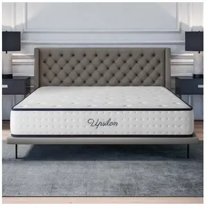Cosmos Matelas UPSILON 160x200 cm-Hybride-Ressorts Ensachés-Mémoire de Forme-Mousse HR 35 kg-Latex-Confort mi-ferme-Réversible-24 cm pas cher