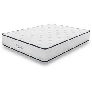 Cosmos Matelas UPSILON 140x190 cm-Epaisseur 32 cm-Ferme-7 zones de confort en mousse mémoire adaptative-HR 35 kg-Latex-Face été-hiver pas cher