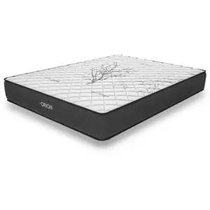 Cosmos Matelas ORION 160x200 cm-Epaisseur 30 cm-Ferme-7 zones de confort en mousse mémoire adaptative-HR 35 kg-Latex-Face été-hiver pas cher