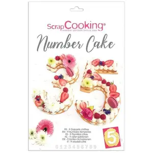 SCRAPCOOKING 2 coffrets Number cake pas cher
