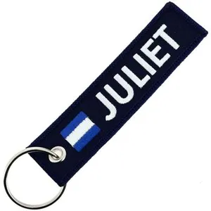 Comparateur de prix : CLJ - Porte-clés - Juliet - Bleu Marine - Messages - Maritime