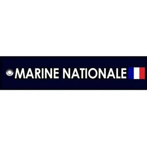 CLJ - Porte-clés - Marine Nationale - Bleu Marine - Militaire - Fantaisie pas cher