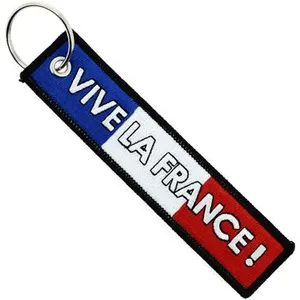 Comparateur de prix : Porte clé Clj Charles Le Jeune Porte-clés Vive La France - Bleu Blanc Rouge