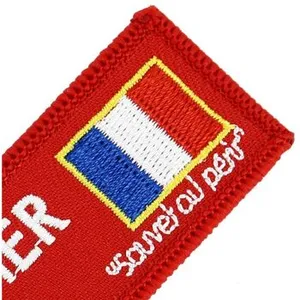 CLJ - Porte-clés - Sapeur Pompier de Paris - Rouge Pompier - Métiers - pas cher