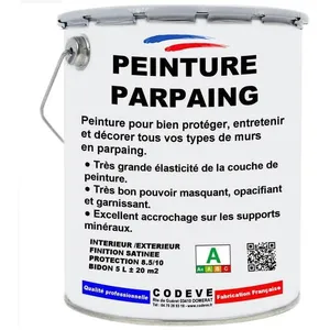 Peinture Parpaing - Pot 4x5 L   - Codeve Bois - 5014 - Bleu pigeonVendu paramazon